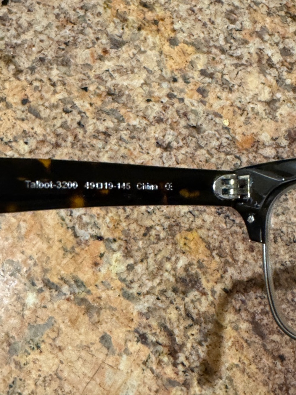 Warby Parker Talbot Whiskey Tortoise Glasses - Picture 4 of 5
